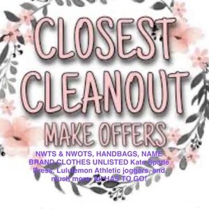 Major Closet Clear Out. NWTS & NWOTS, HELP! All needs to Go ASAP